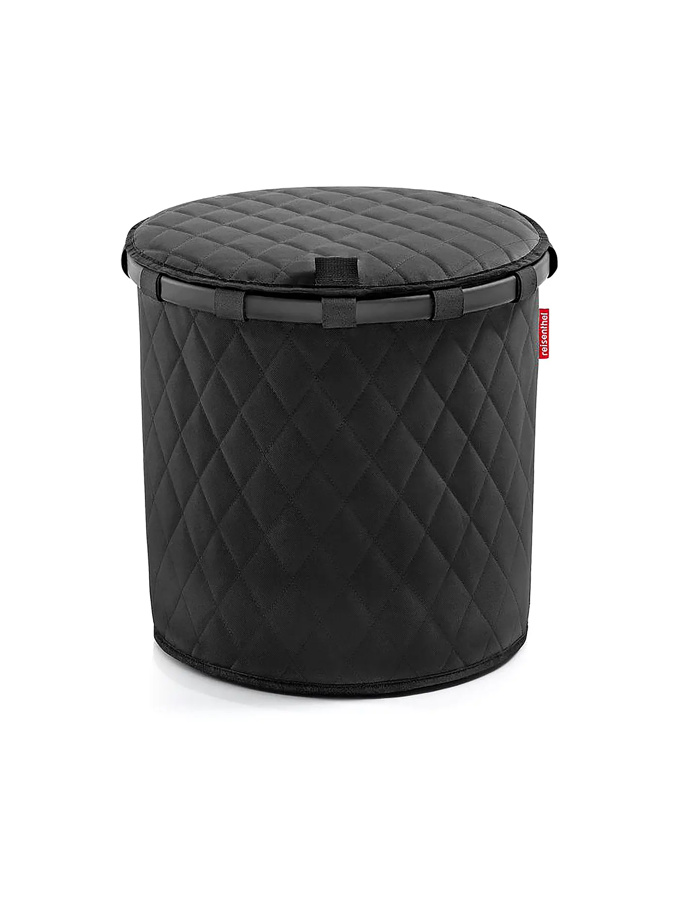 REISENTHEL | Wäschekorb - Homebasket Deckel  Light Grey | schwarz
